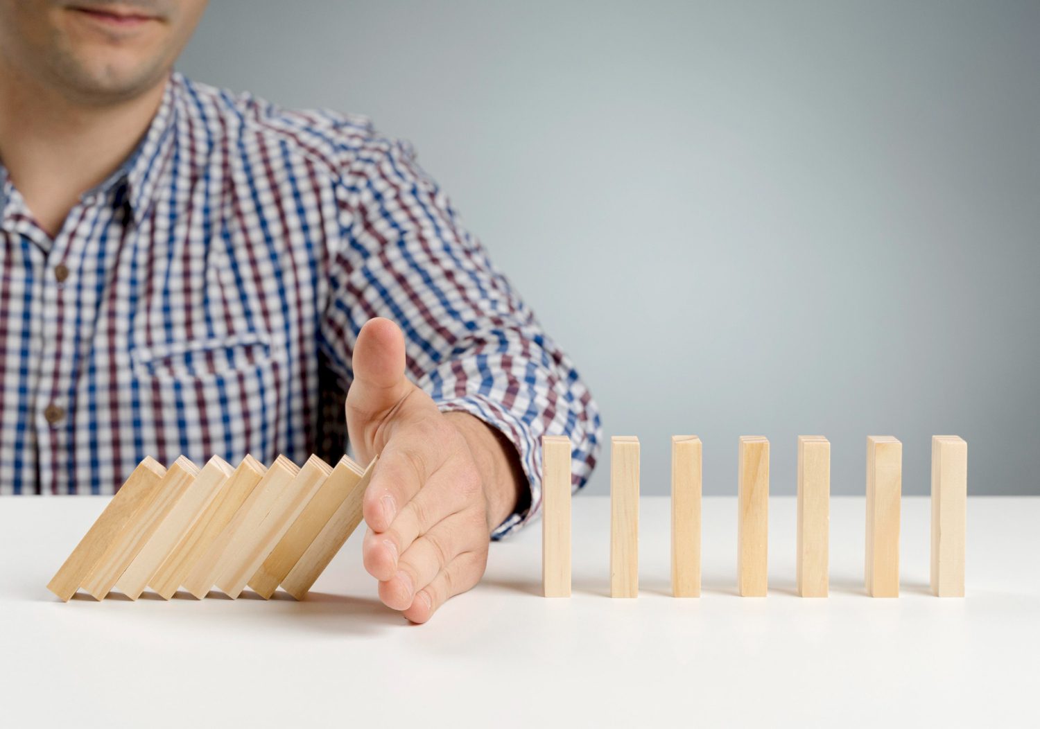 domino wooden blocks paused from falling domino wooden blocks paused from falling